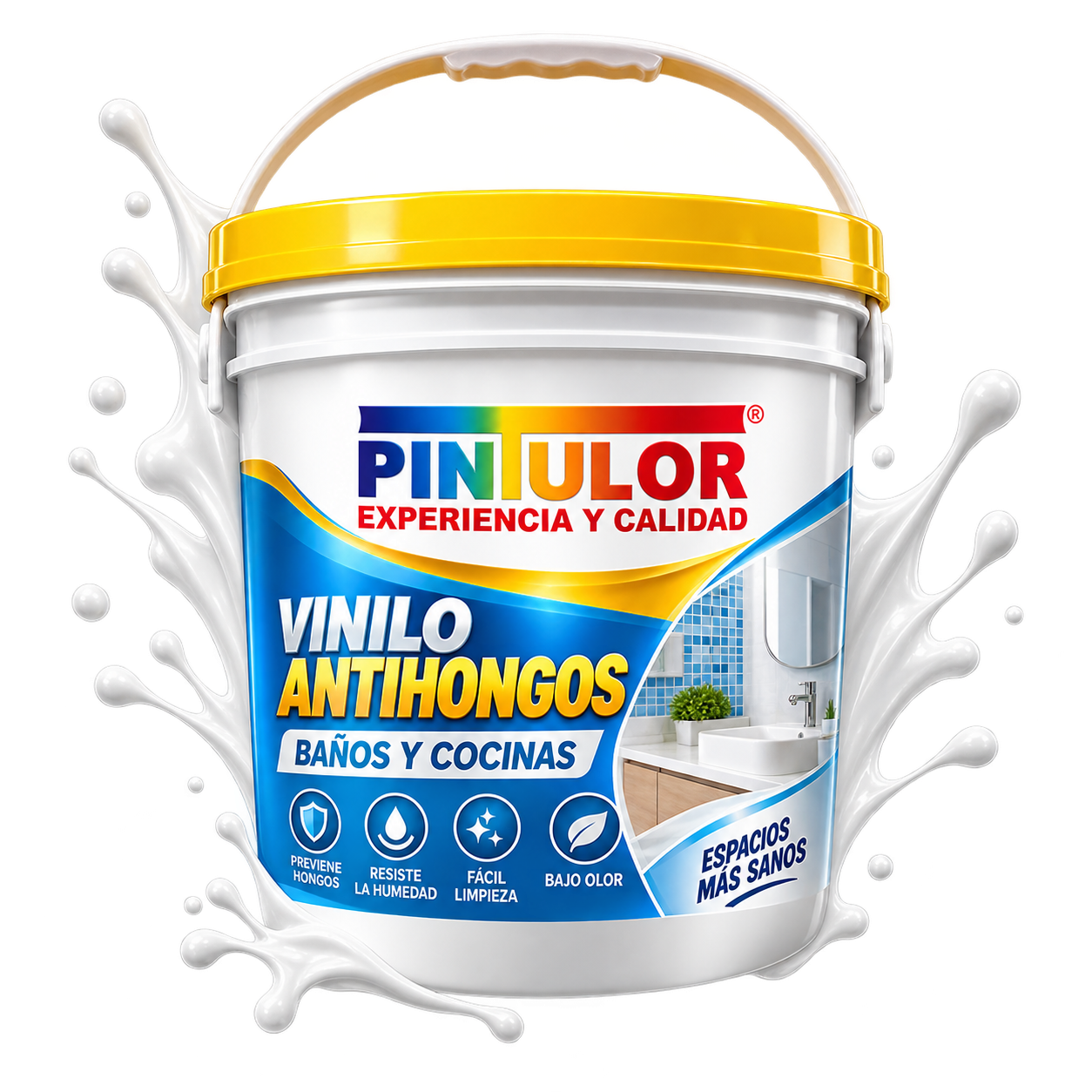 Vinilo para baños y cocinas anti-hongos